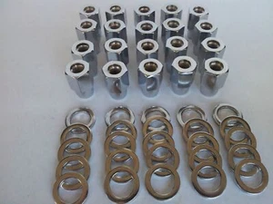 Centerline Convo Pro 10 x 7/16" & 10 x 1/2" Open End Wheels Nuts & Washers - Picture 1 of 3