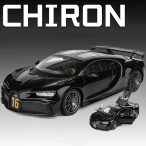 1:18 Bugatti Chiron PUR SPORT Alloy Sports Model Diecast Metal Racing Car NEW - Picture 1 of 5