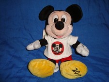 Disneyland Club Mickey Millennium Beanbag 9" Plush
