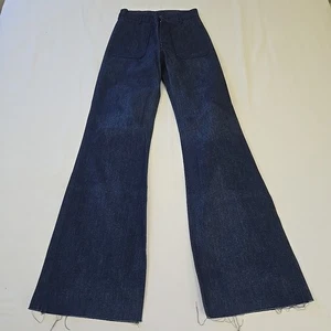 Vintage 80er US Navy Type II Denim Utility Hose Schlagjeans Herren 29 (28) ungesäumt - Bild 1 von 23