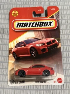 Matchbox 2023 BMW M2 Red MBX City JBN53 77/125 2025 - Picture 1 of 1