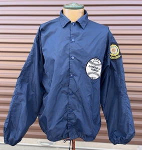 Vintage 1972 American Legion Baseball Jacke Gainesville FL State Champs USA L - Bild 1 von 11