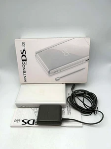 Nintendo DS Lite Handheld Console - Polar White - In Box TESTED - Imagen 1 de 16
