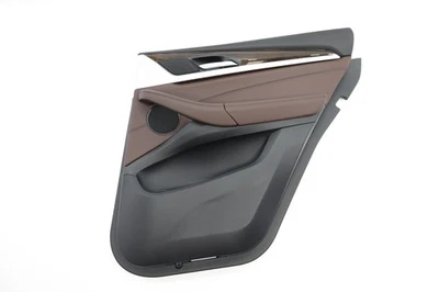 BMW X4 G02 2019-2025 puerta trasera derecha cubierta interior fabricante de equipos originales marrón_mamu Foto 1 de 4