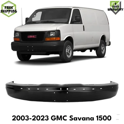 OE Replacement Bumper Primed Steel For 2003-2023 GMC Savana 1500 2500 3500 Foto 1 de 4