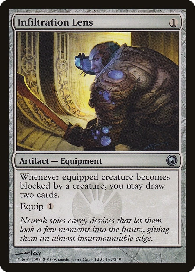 Infiltration Lens Scars of Mirrodin Magic The Gathering MTG Card - Image 1 of 1