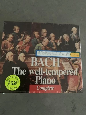 Bach The Well Tempered Piano Complete 4 CD Set Music 1996 - Image 1 of 4