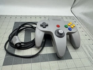 Nintendo 64 Original Grey Wired Controller NUS-005 Official N64 Tight Stick**** - Picture 1 of 8