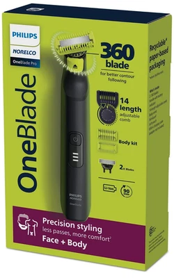 USA New Philips Norelco Oneblade 360 Pro Face Body Shaver QP6542/70 - Image 1 of 4