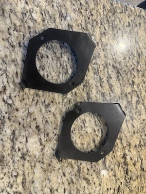 Soportes de señal de giro delanteros AMC Javelin AMX 1971-74 con recubrimiento en polvo Foto 1 de 2