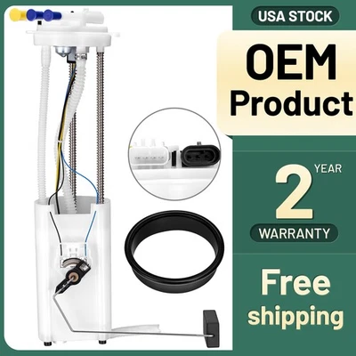 Fits Chevrolet S10 GMC Sonoma L4 2.2L 2000 2001 2002 Fuel Pump Assembly E3527M - Image 1 of 4