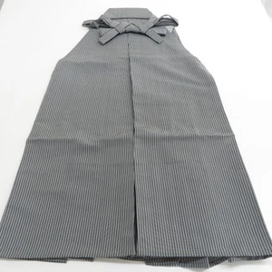 Hakama seta fantasia righe grigio uomo - Foto 1 di 13