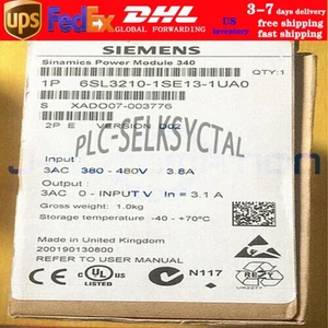 New Siemens 6SL3210-1SE13-1UA0 6SL32101SE131UA0 converter Power Module PM340 - Picture 1 of 5