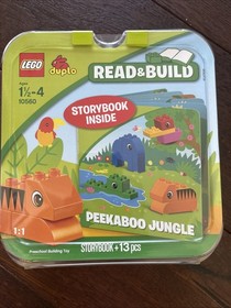 LEGO Duplo Read & Build Peekabook Jungle 10560-New in Sealed Box Rare