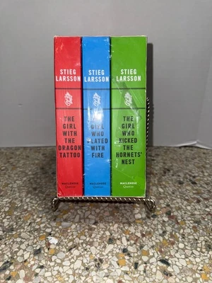 Stieg Larsson Millennium Series 3 Book Set (Books 1-3) NEW SEALED Paperback - Image 1 of 3