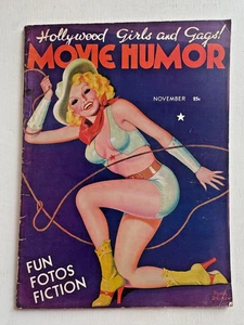 November 1932 Movie Humor Men's Magazine Cover by Peter Driben - Picture 1 of 14