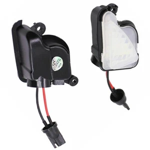 1 Pair LED Rear View Mirror Lights For Skoda Octavia Mk3 5E 2012-2017 - Picture 1 of 10