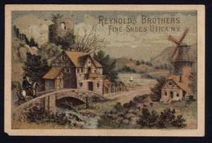 REYNOLDS BROTHERS FINE SHOES UTICA N.Y. * Lee Million Denver Colo. Castle & mill - Picture 1 of 2
