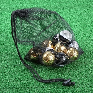 1 Piece Light-weighted Golf Ball Mesh Bag Baggage For Storing Balls Tennise Golf - Picture 1 of 10
