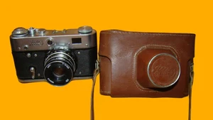 Cámara visor Fed 3 URSS alrededor de 1960 modelo Revue-3 con estuche - Imagen 1 de 9