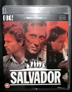 Salvador (1986) Eureka Masters Of Cinema Bluray + DVD OOP PAL Mint 18 #195 - Picture 1 of 2