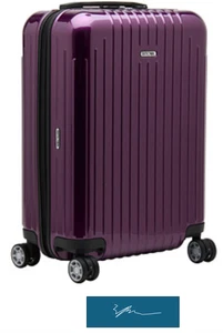RIMOWA SALSA LUFTGEPÄCK VALISE CABINE CARRY ON SELTEN TOP MAUVE LILA - Bild 1 von 10