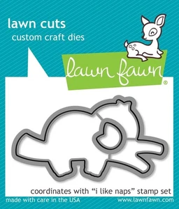 Lawn Fawn, lawn cuts/ Stanzschablone, i like naps - Bild 1 von 2