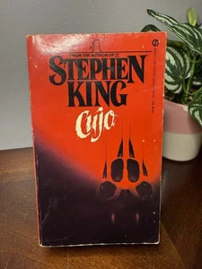 Stephen King Cujo 1982 Taschenbuch 1. Auflage Signet roter Einband - Bild 1 von 8