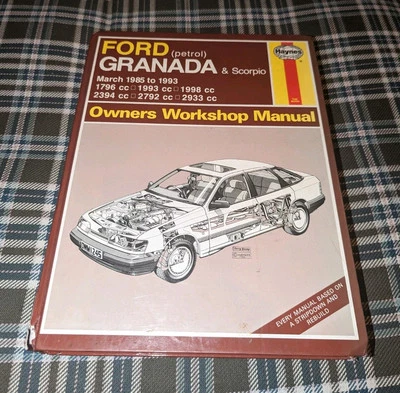 Ford Granada - Haynes Manual - Image 1 of 2