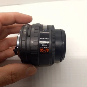 Pentax SMC Pentax F 35-70mm 3.5-4.5 PK mount clean with cap Good Used Condition - Picture 1 of 8