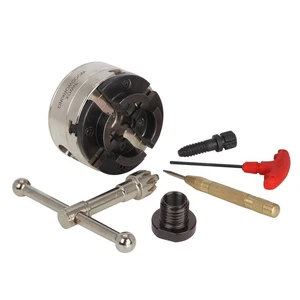 Portabrocas para llaves de torno de madera VINWOX SCK4-3,75, portabrocas para engranajes de torno de madera de 3-3/4 pulgadas con 1... - Imagen 1 de 8