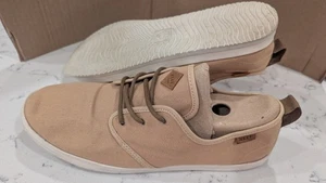 Reef Landis Beige Textile Lace Up Casual Shoes MEN'S US 13 - Picture 1 of 9