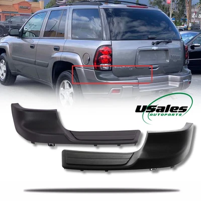 For 2002-2007 Chevrolet Trailblazer Rear Bumper Step Pad Left+Right Set 2 Pc - Image 1 of 4