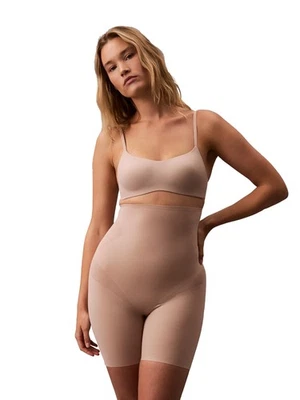 Calvin Klein Shapewear Stay-Put Elastizado Cintura Alta Medio Muslo Corto M Foto 1 de 4