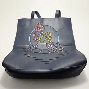 Danielle Nicole Disney Little Mermaid Ariel Women Blue Over Shoulder Tote Bag - Picture 1 of 5