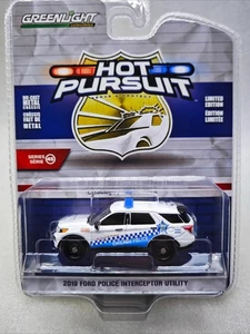 Greenlight Hot Pursuit 45 1:64 2019 Ford Police Interceptor Utility CPD Model - Picture 1 of 2