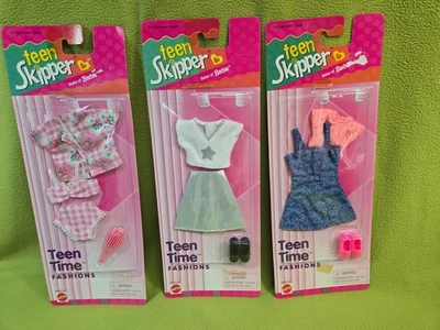 Teen Skipper Sister of Barbie Teen Time Fashions 1996 - 3 juegos - Nuevo en paquete Foto 1 de 4