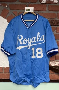MLB Bret Saberhagen Kansas City Royals Autographed Signed Jersey JSA Adult Size - Picture 1 of 5