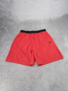 Adidas Shorts Youth XL Red Lightweight Linerless Gym Training *Stains - Picture 1 of 12
