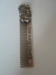 THE MEN TIMES PEIGNE EN ACIER POUR HOMME NEUF - Picture 1 of 1
