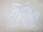 Eric Casual White Pull On Skinny Ankle Pants Stretch NWT M