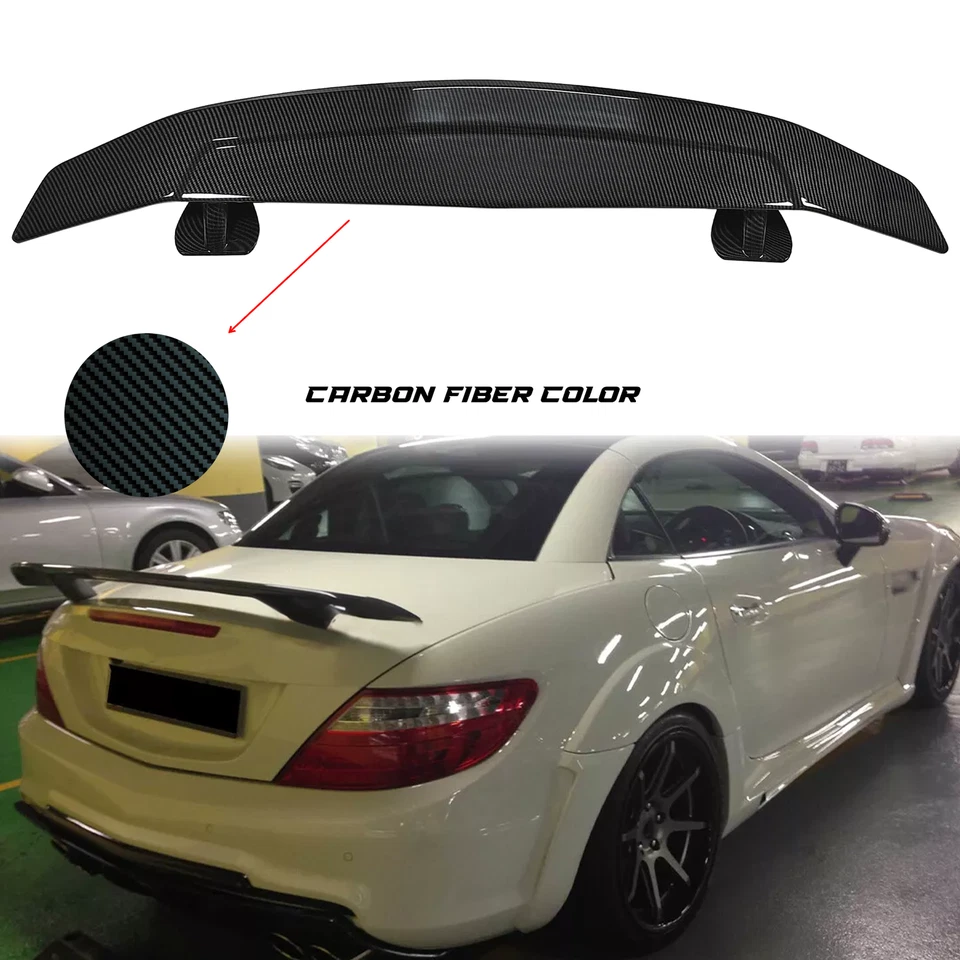 52" Carbon Fiber Spoiler Wing Rear Trunk Wing GT Style For Mercedes-Benz SLK200 - Image 1 of 4
