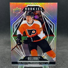 2022-23 Upper Deck Allure Isaac Ratcliffe Base Rookie Philadelphia Flyers #110