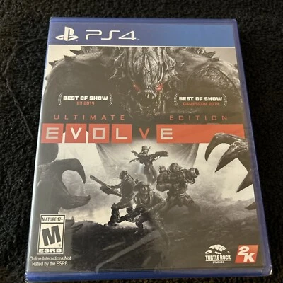 NEW SEALED PRISTINE! Evolve Ultimate Edition PS4 PlayStation 4 - Image 1 of 2