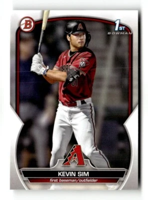 2023 Bowman Draft - #BD-16 Kevin Sim - Image 1 of 2