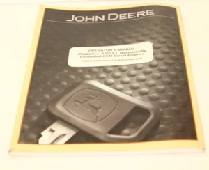 OMRG25204 John Deere PowerTech 4.5/6.8L Certified OEM Diesel Engin Manual Tier 1 - Picture 1 of 3