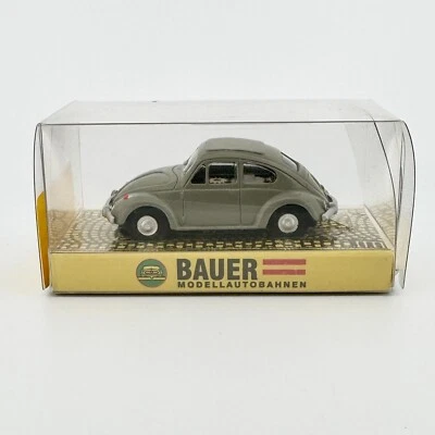 Coche Ranura Estándar Bauer VW Beetle 1200, #4384, Gris, Nuevo en el Paquete Original Foto 1 de 4
