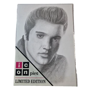 Elvis Presley Hand Sketched Drawing Quality Print Limited Edition From icon Pics - Picture 1 of 6
