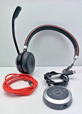 Jabra Evolve 65 MS Mono Microsoft Optimiert Bluetooth Headset - Bild 1 von 3