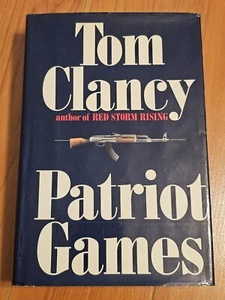 Patriot Games Tom Clancy 1st Edition 1st Printing 1987 - Picture 1 of 15